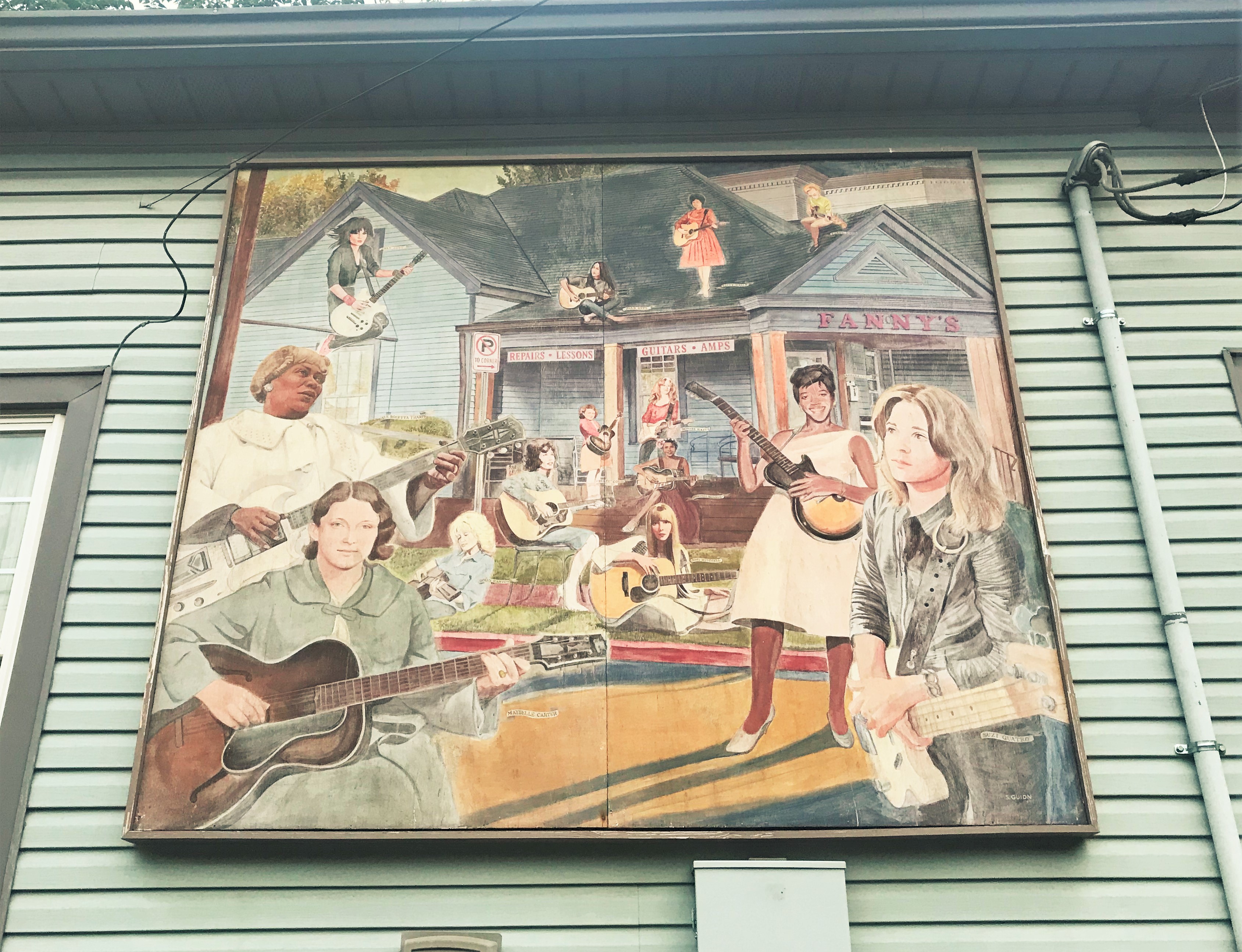 Fanny's House of Music nashville public art